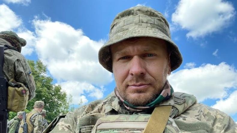 Військовий розповів про Положинського з "Тартака", який зараз воює на фронті