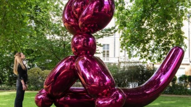 Скульптура Кунса Balloon Monkey Скульптура Кунса Balloon Monkey