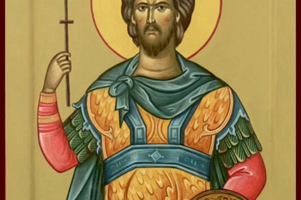 Свя­той му­че­ник Иоанн Воин.
