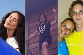 Каменских подняла сине-желтое знамя в поле, Падалко – залезла на крышу