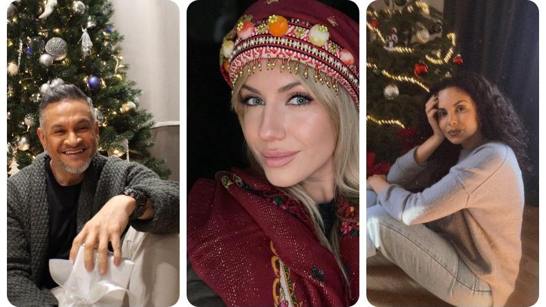 Як українські зірки відсвяткували Різдво