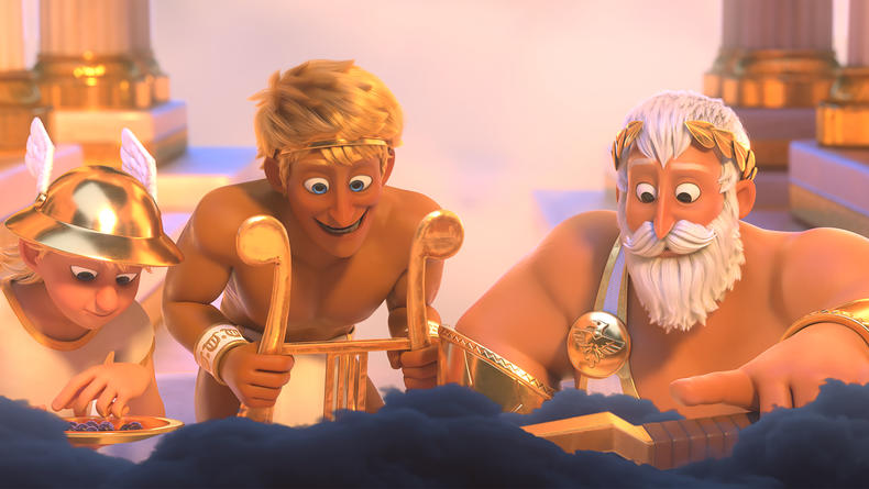 Зевс та Посейдон, Ясон та циклопи: анімаційна комедія «Аргонатси: Нова легенда» вже в кіно