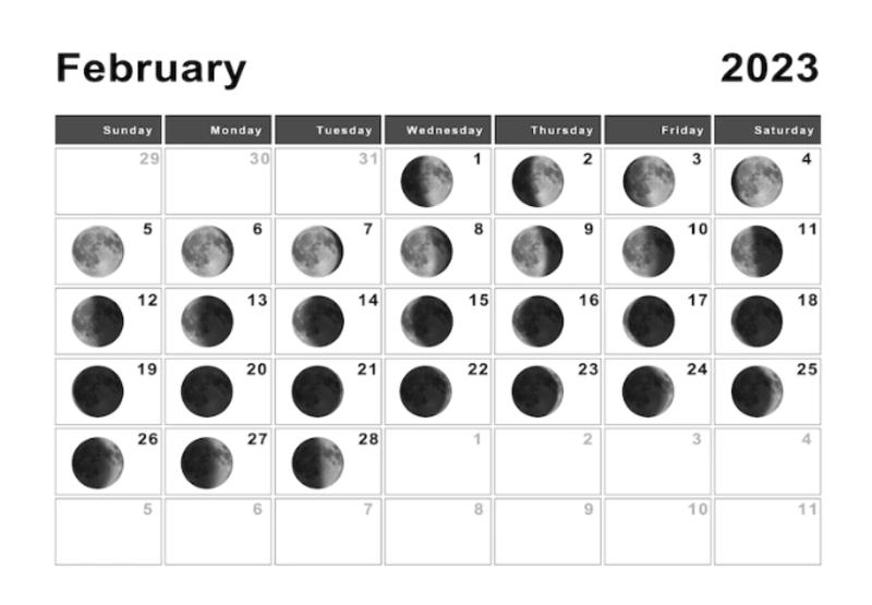 Лунный календарь на февраль 2023 года - Афиша bigmir)net