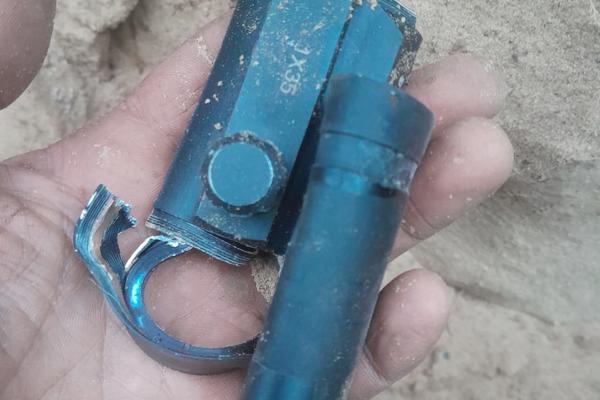 Полежака показал последствия вражеского прилета.
