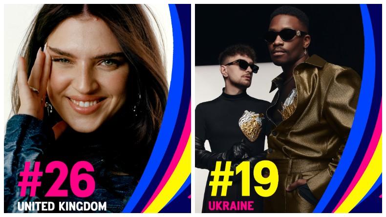 Евровидение-2023: объявлен порядковый номер Украины в финале конкурса