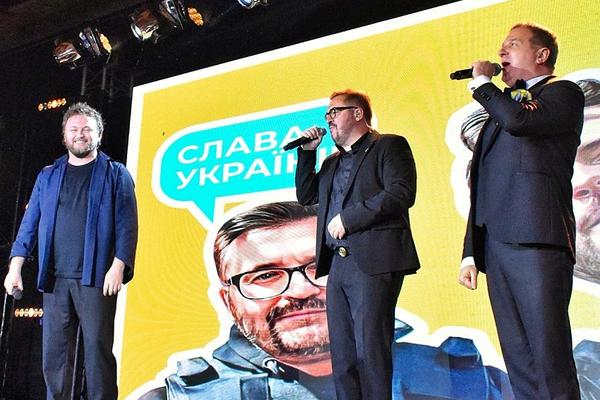 Благотворительный Ужин с Пономаревым, Хомой и Горбуновым Фото: Пресс-служба