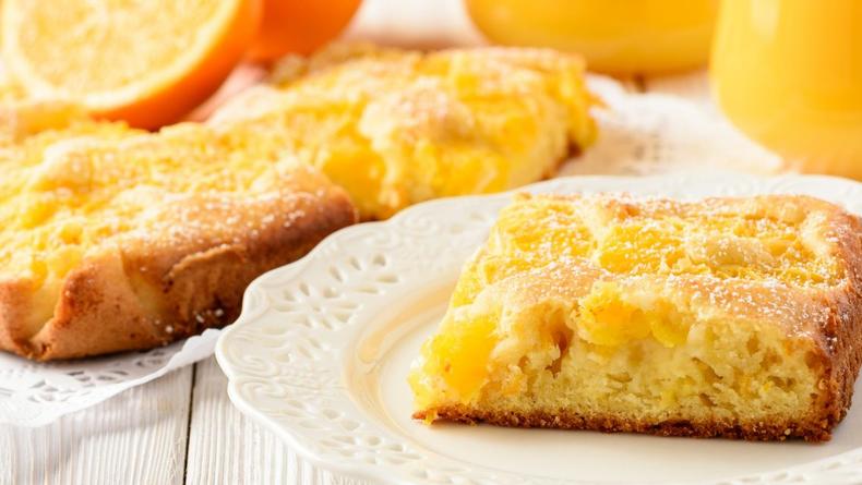 Постный апельсиновый пирог: домашний рецепт