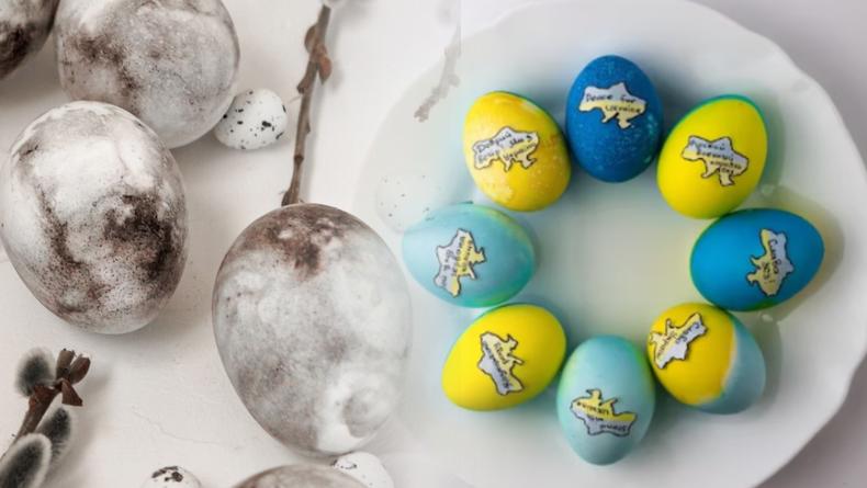 Хлопок, флаг Украины и вышивка: лучшие идеи декора яиц на Пасху 2023