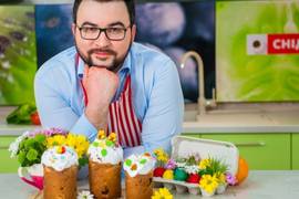 Паска с халвой от ведущего Руслана Сеничкина - рецепт