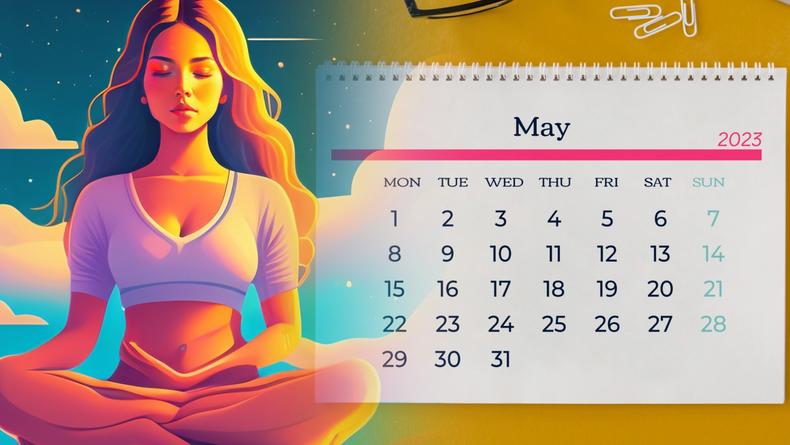 Місячний календар на травень 2023: як поводитися у важливі дні