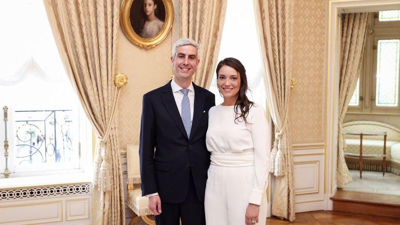 Принцесса Александра Люксембургская вышла замуж: первые фото с гражданской церемонии