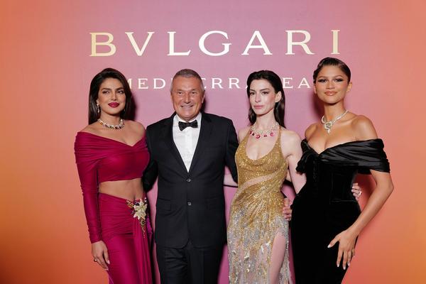 Зендая, Пріянка Чопра та Енн Гетевей на вечорі Bulgari у Венеції
