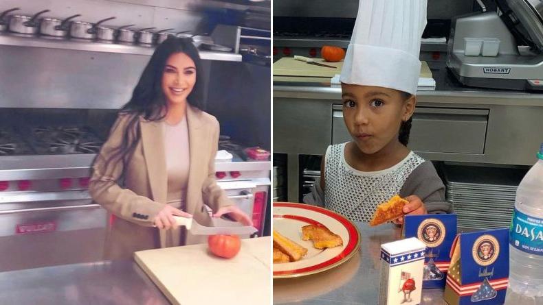 "Моей маме 22": Ким Кардашьян насмешила публику готовкой на кухне Белого дома
