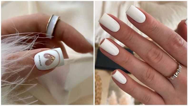 Білий манікюр: ТОП-20 найстильніших дизайнів нігтів на літо 2023