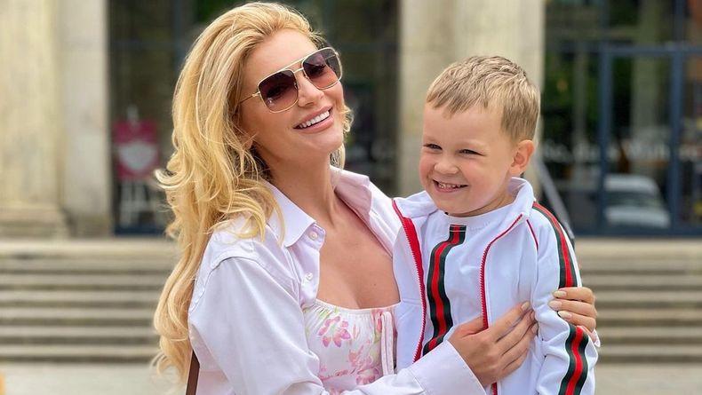 Экс-участница «ВИА Гры» Миша Романова показала, как отметила 5-летие сына Мартина