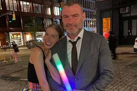 Лиев Шрайбер тайно женился на Тейлор Найсен, которая находится на девятом месяце беременности