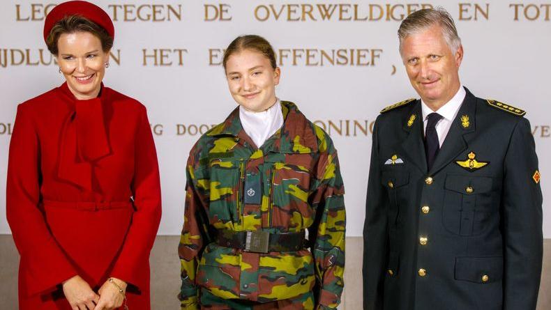 Будущая королева Бельгии принцесса Елизавета показала, как проходит военную подготовку