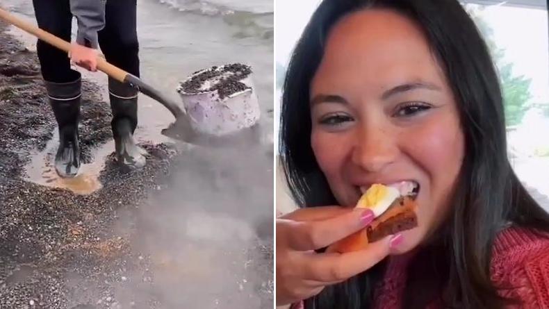 В Исландии варят яйца и пекут хлеб на парах вулканов – видео