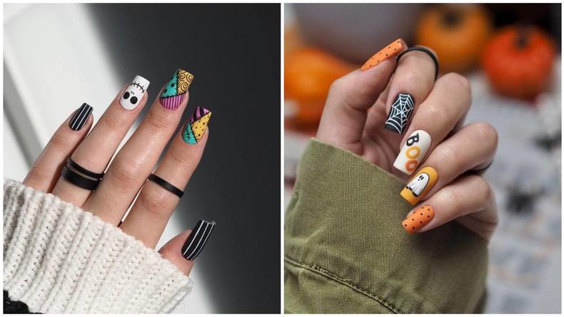 Маникюр на Хэллоуин: ТОП-20 "страшных" идей дизайна ногтей