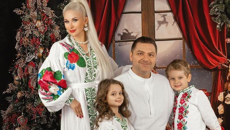 Бужинская запостила первые фото с празднования 7-летия своих детей-двойняшек