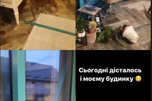 Будинок Тетяни Литвинової постраждав від російського обстрілу instagram.com/tanita_litvinova