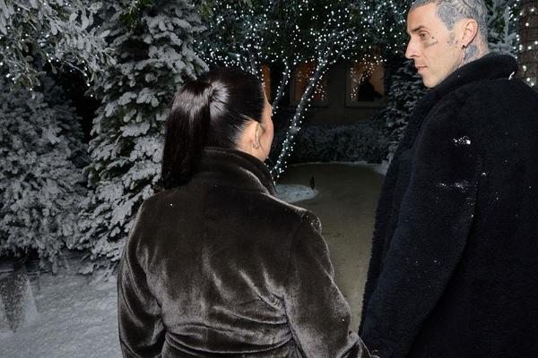 Кортни Кардашьян и Трэвис Баркер