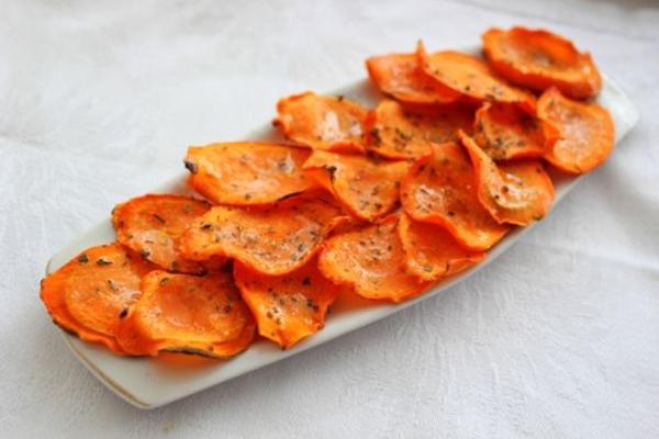 Морковные чипсы