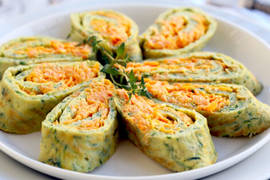 Что приготовить из молодых кабачков: рецепт простого и вкусного рулета