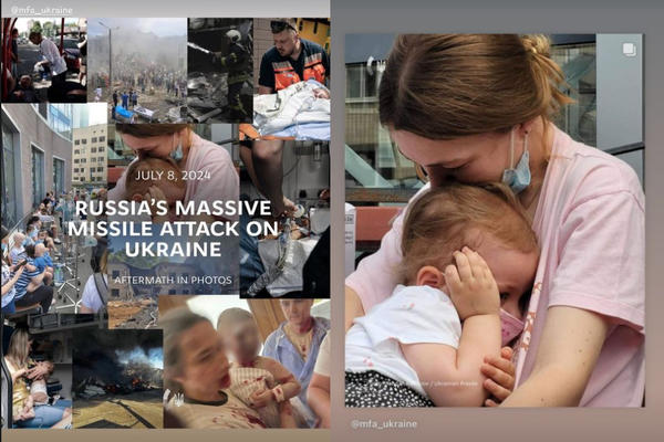Джессика Честейн отреагировала на обстрел «Охматдета» instagram.com/jessicachastain