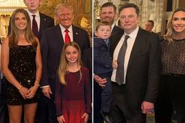Маск снялся со своим 4-летним сыном и Трампом после выборов в США