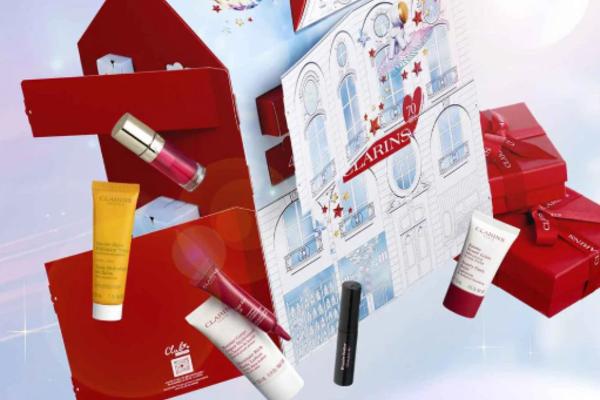 Адвент-календарь Clarins фото: clarins.com