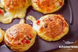 Рецепт яичных маффинов с овощами